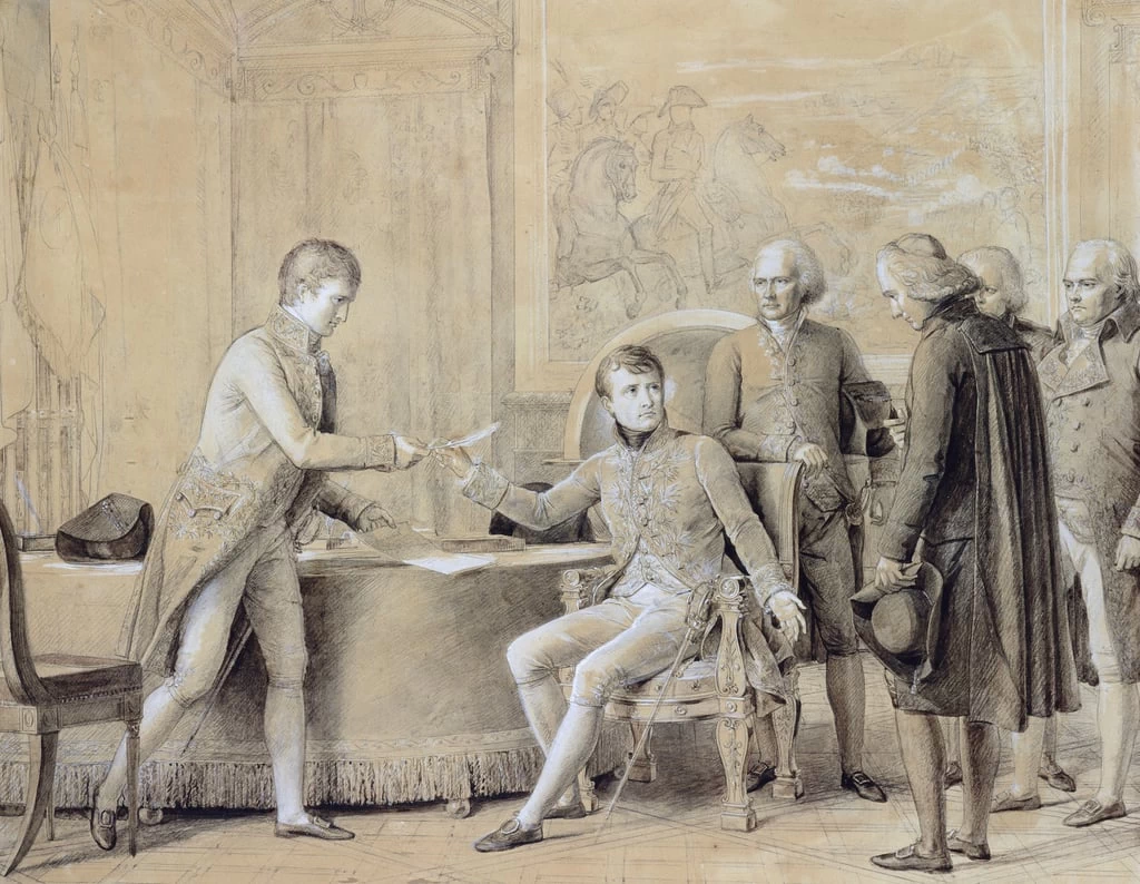 La firma del Concordato tra la Francia e la Santa Sede, 15 luglio 1801 - Castello di Versailles